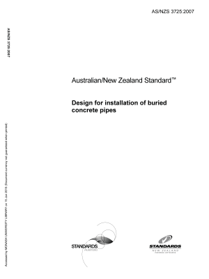 AS/NZS 3725:2007