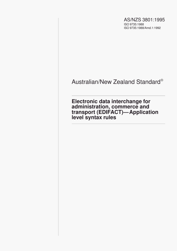 AS/NZS 3801:1995