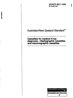 AS/NZS 3821:1998