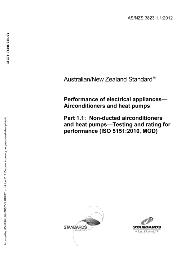 AS/NZS 3823.1.1:2012