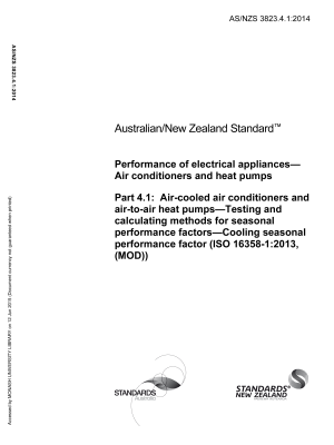 AS/NZS 3823.4.1:2014