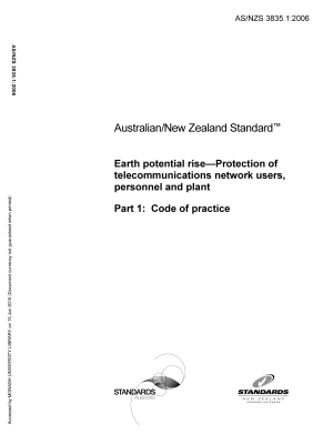 AS/NZS 3835.1:2006