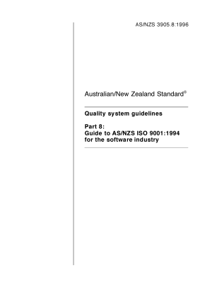 AS/NZS 3905.8:1996