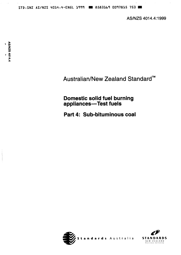 AS/NZS 4014.4:1999