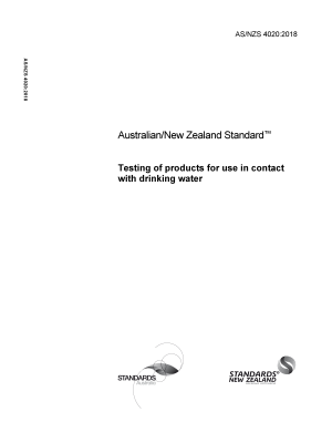 AS/NZS 4020:2018