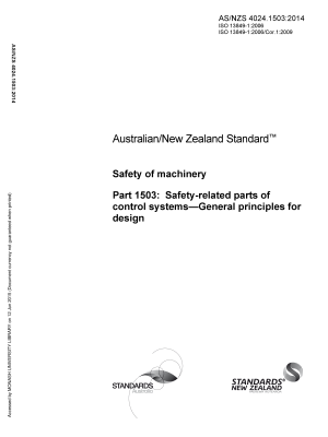 AS/NZS 4024.1503:2014