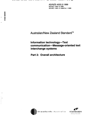 AS/NZS 4033.2:1999