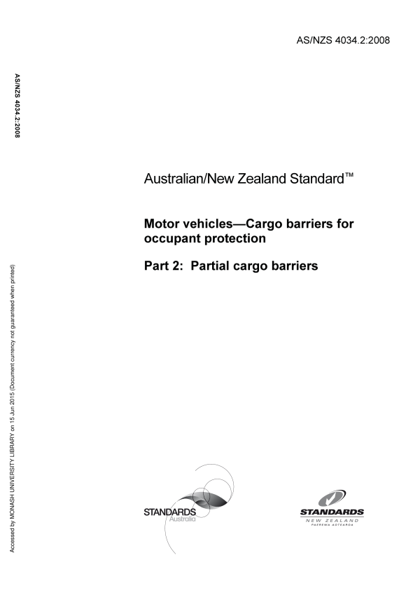 AS/NZS 4034.2:2008 AS/NZS 4034.2:2008