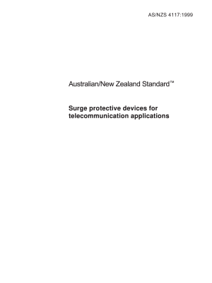 AS/NZS 4117:1999
