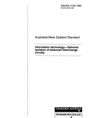 AS/NZS 4162:1994