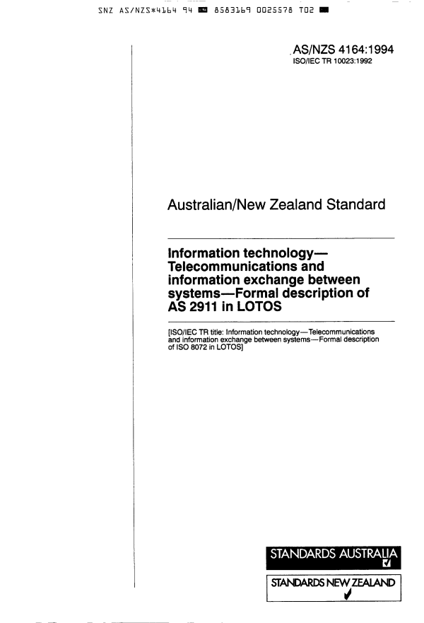 AS/NZS 4164:1994