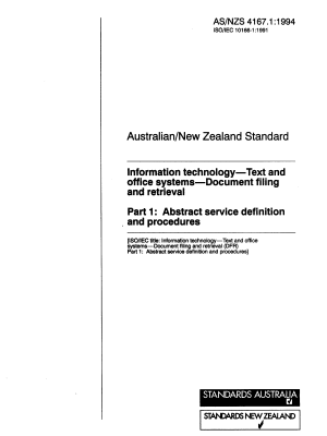 AS/NZS 4167.1:1994