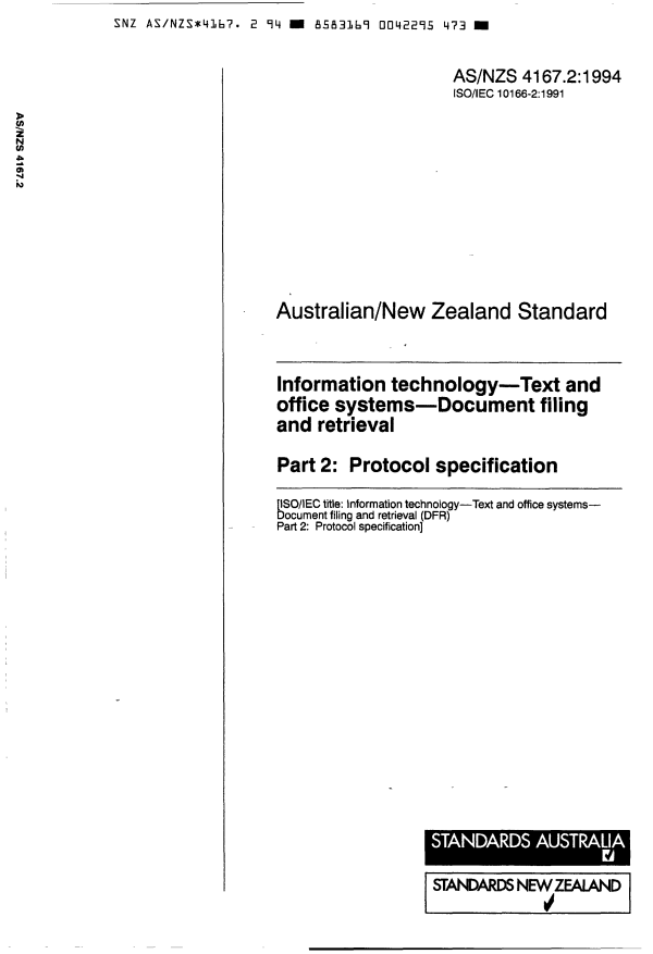 AS/NZS 4167.2:1994
