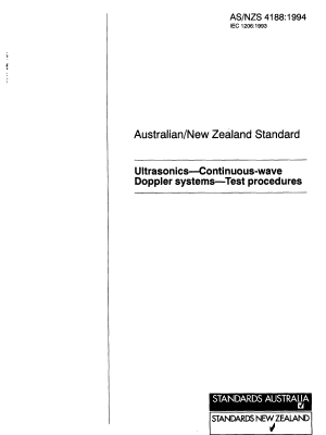 AS/NZS 4188:1994