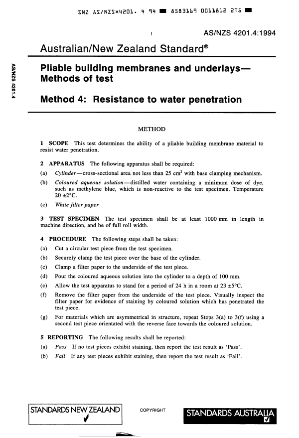 AS/NZS 4201.4:1994