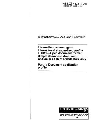 AS/NZS 4223.1:1994