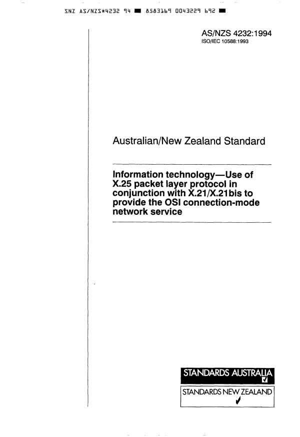 AS/NZS 4232:1994