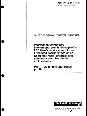 AS/NZS 4246.1:1994