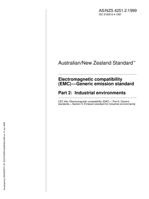 AS/NZS 4251.2:1999
