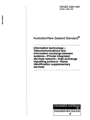 AS/NZS 4329:1997