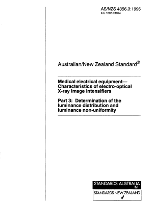 AS/NZS 4356.3:1996