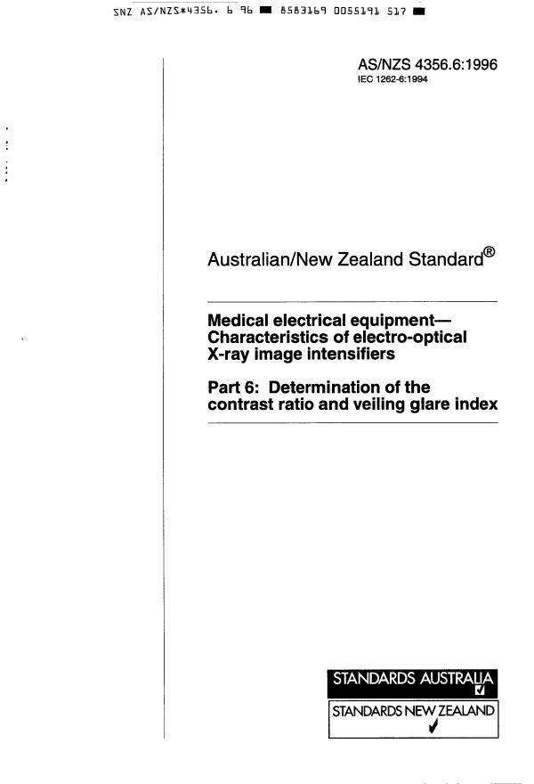 AS/NZS 4356.6:1996