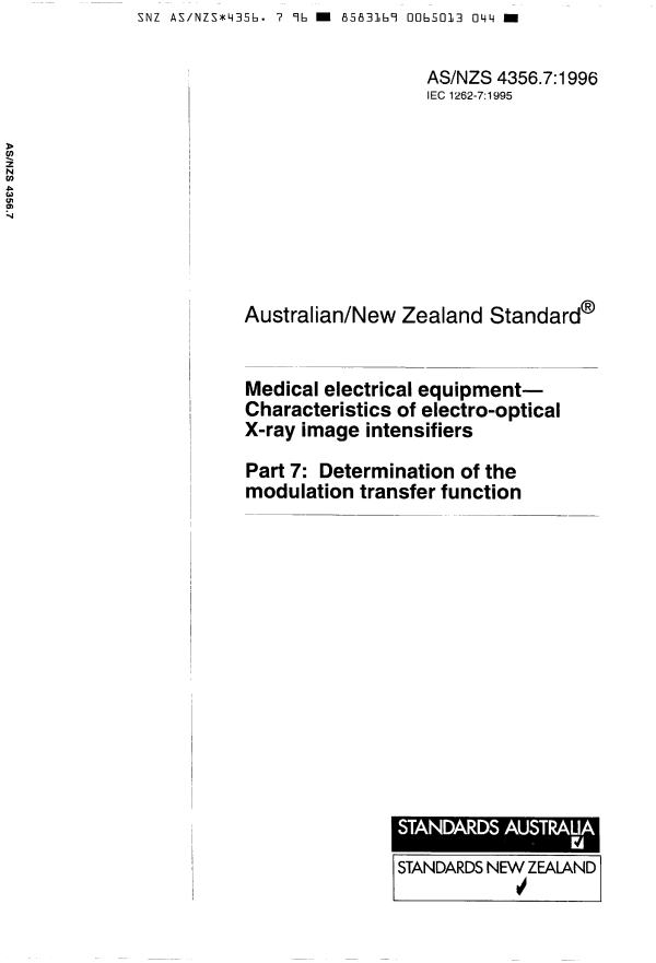 AS/NZS 4356.7:1996