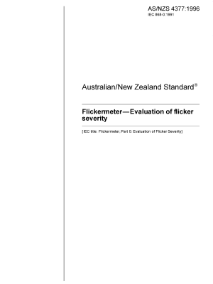 AS/NZS 4377:1996