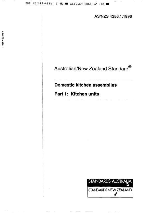 AS/NZS 4386.1:1996