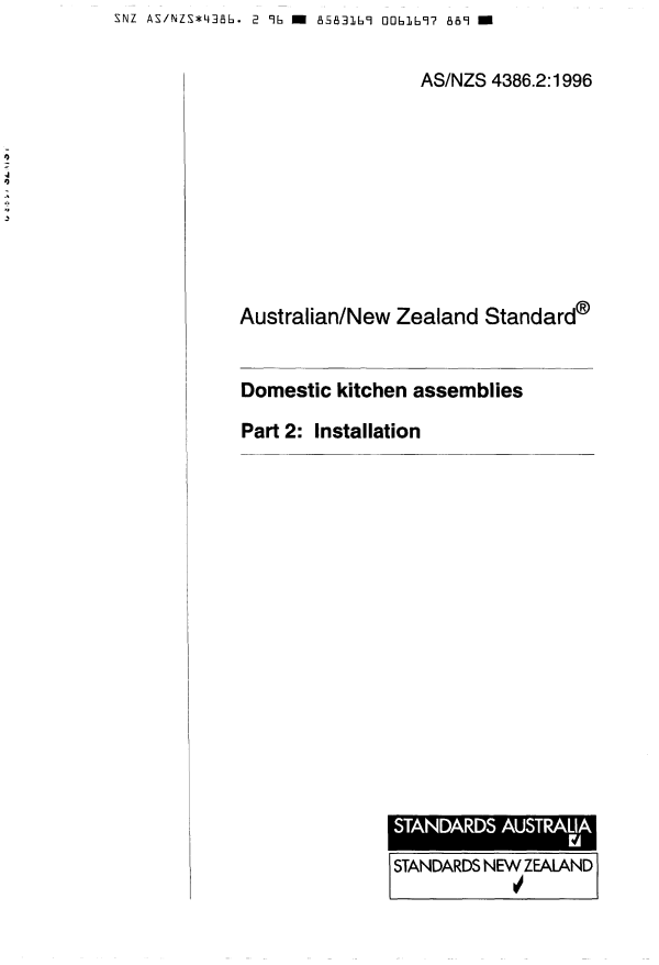 AS/NZS 4386.2:1996