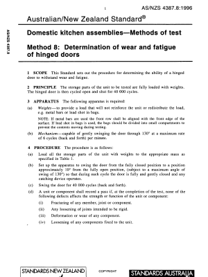 AS/NZS 4387.8:1996