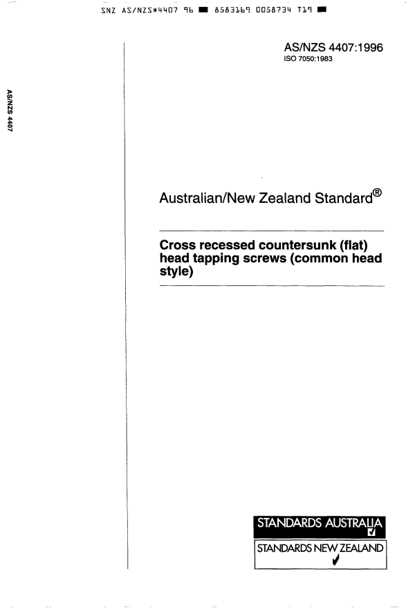 AS/NZS 4407:1996