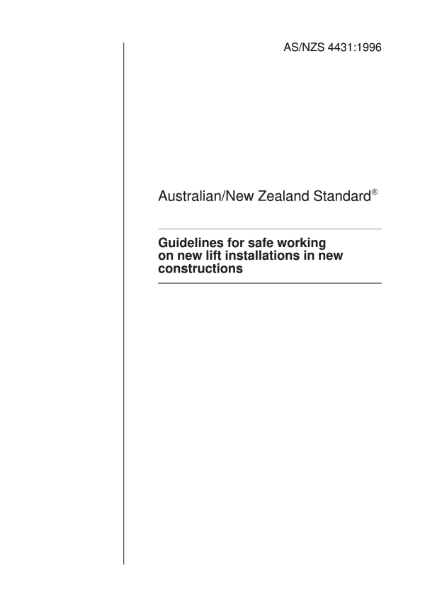 AS/NZS 4431:1996 AS/NZS 4431:1996