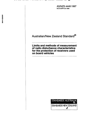 AS/NZS 4448:1997