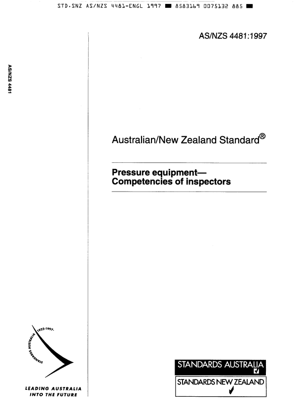 AS/NZS 4481:1997