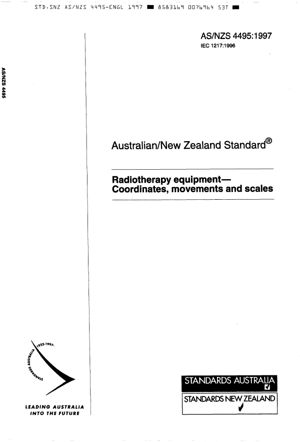 AS/NZS 4495:1997