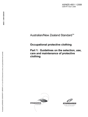 AS/NZS 4501.1:2008
