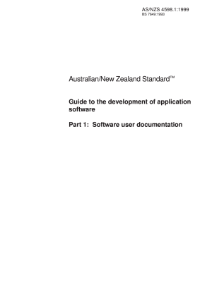 AS/NZS 4598.1:1999