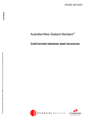 AS/NZS 4673:2001
