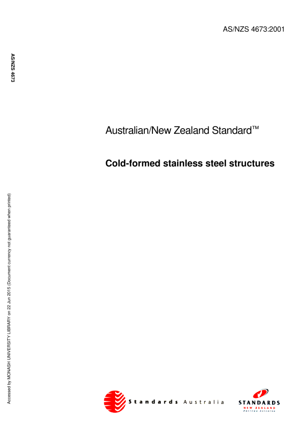 AS/NZS 4673:2001
