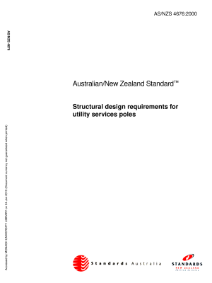 AS/NZS 4676:2000