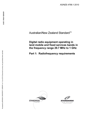 AS/NZS 4768.1:2010