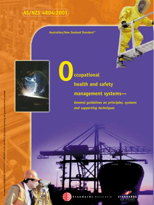 AS/NZS 4804:2001