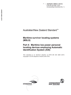 AS/NZS 4869.4:2015