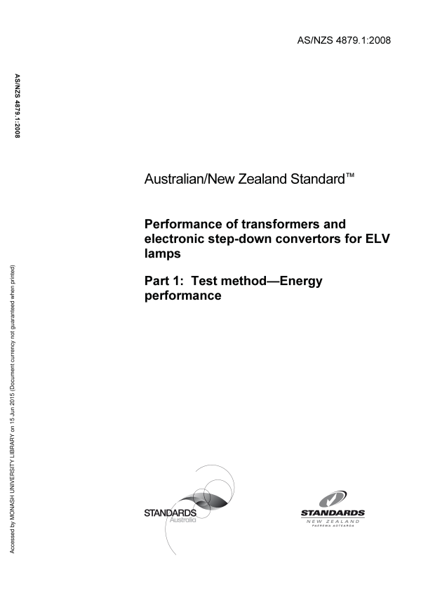 AS/NZS 4879.1:2008