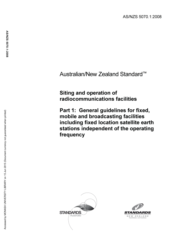 AS/NZS 5070.1:2008