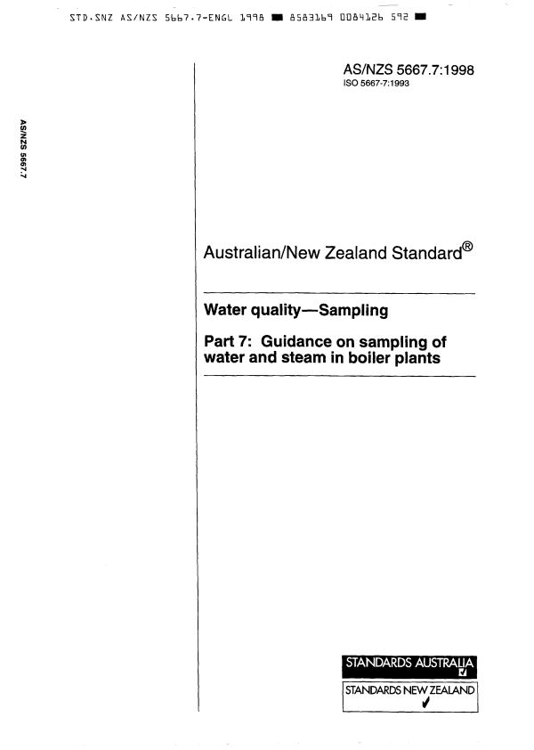 AS/NZS 5667.7:1998