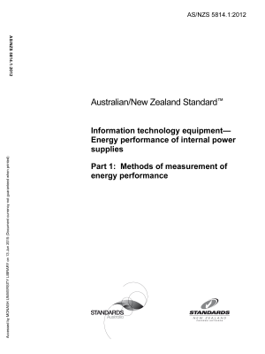 AS/NZS 5814.1:2012