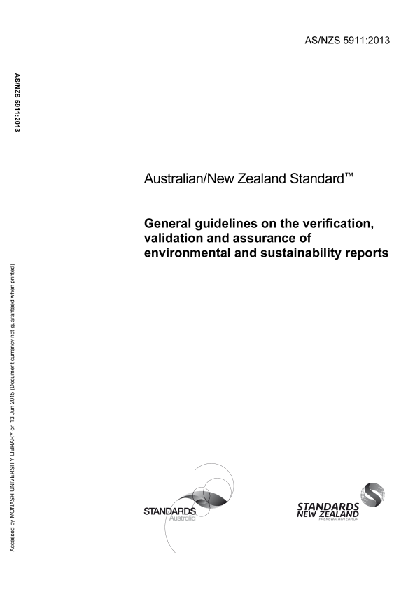 AS/NZS 5911:2013