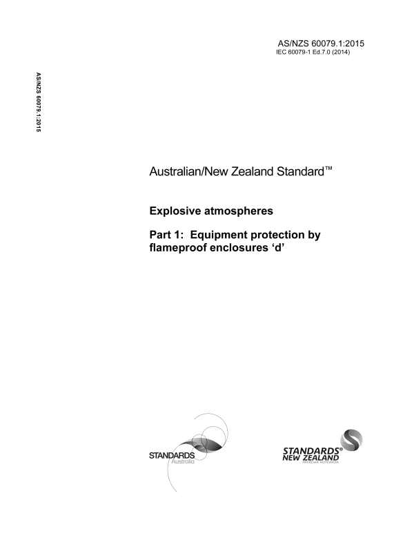 AS/NZS 60079.1:2015